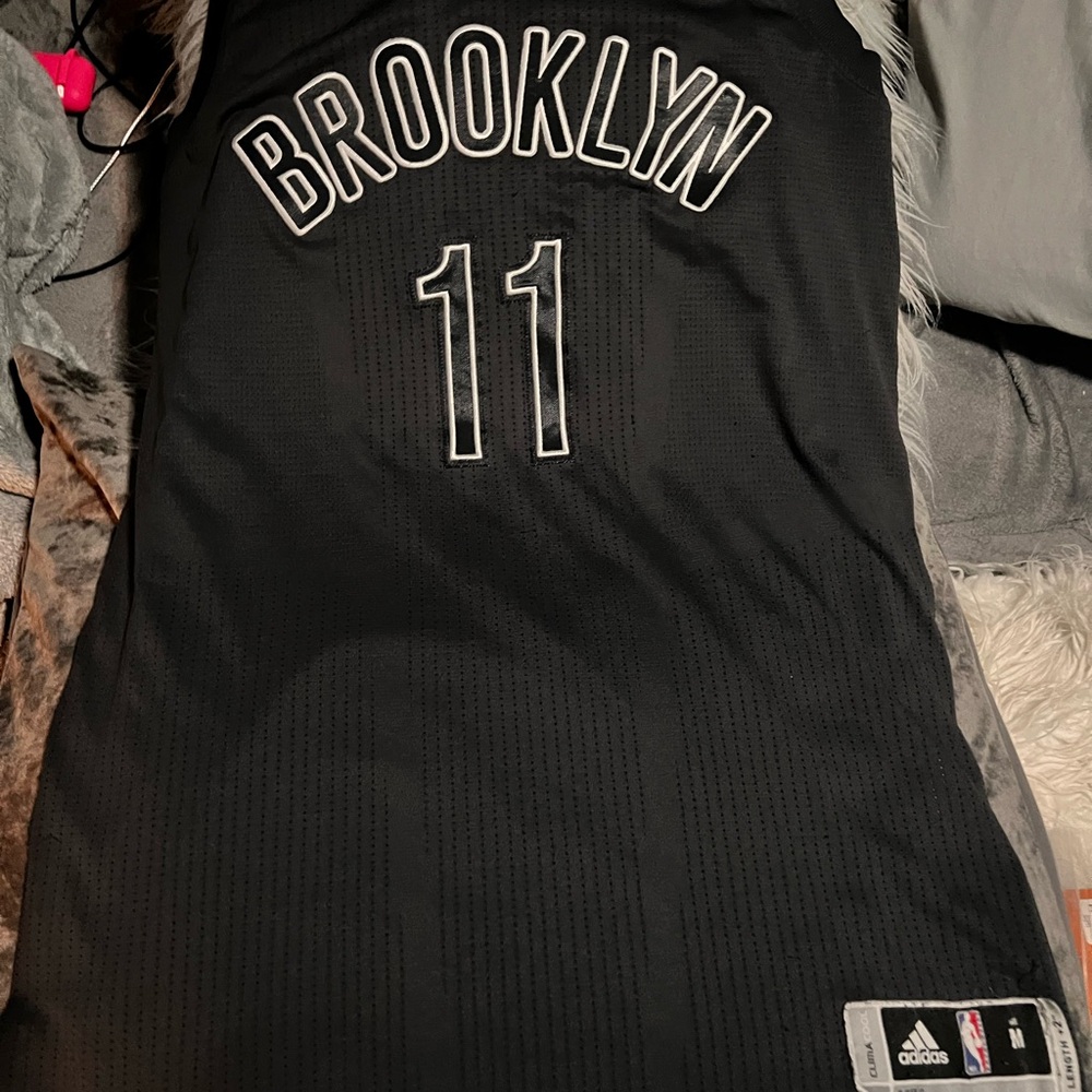 Brook Lopez NBA Brooklyn Nets Jersey #11 size M Dark Charcoal